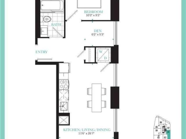 apartment at 2101 – 99 JOHN STREET
