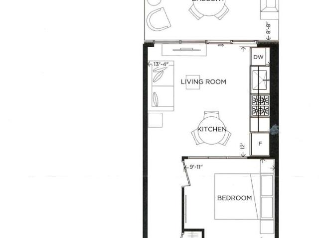 apartment at 307 – 8 MANOR ROAD W