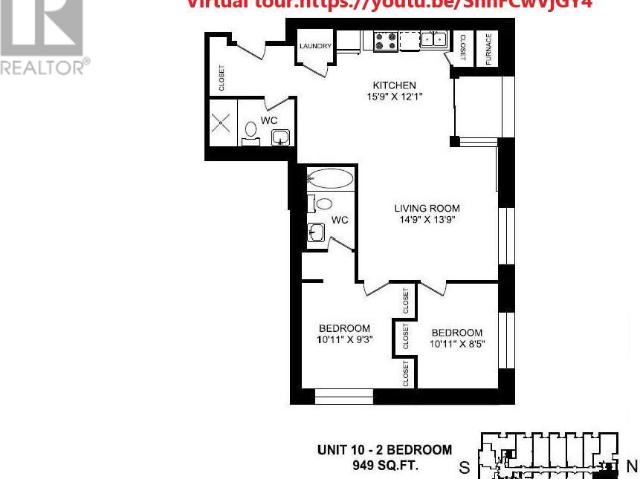 apartment at 310 150 MAIN STREET W, Hamilton, Ontario, L8P1H8