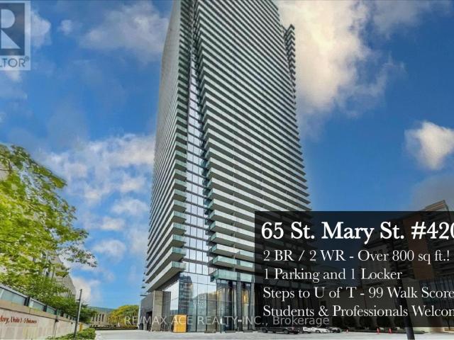 apartment at 4209 65 ST MARY STREET, Toronto, Ontario, M5S0A6