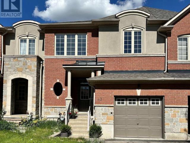 apartment at 43 GAUGUIN AVENUE, Vaughan, Ontario, L4J9J7