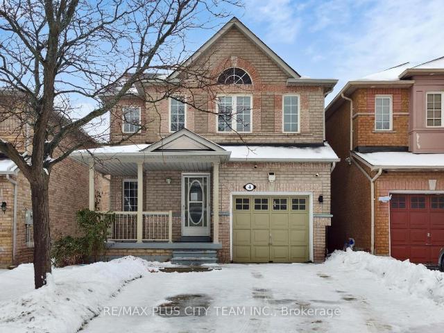 apartment at 4 SLESSOR LANE, Brampton, Ontario, L6P1M3