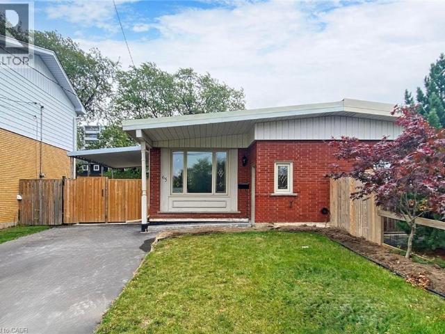 apartment at 65 FIELDING Crescent Unit# UPPER, Hamilton, Ontario, L8V2P3