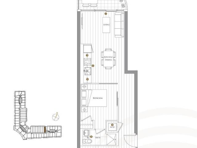 apartment at 747 68 ESTHER SHINER BOULEVARD, Toronto, Ontario, M2K0J6