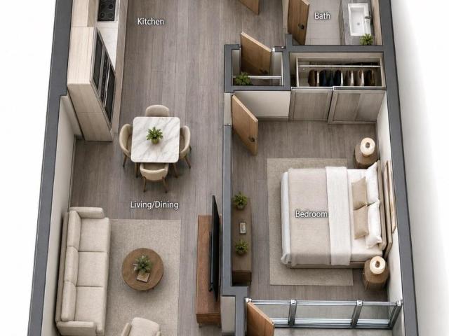 apartment at 910 115 BLUE JAYS WAY, Toronto, Ontario, M5V0N4