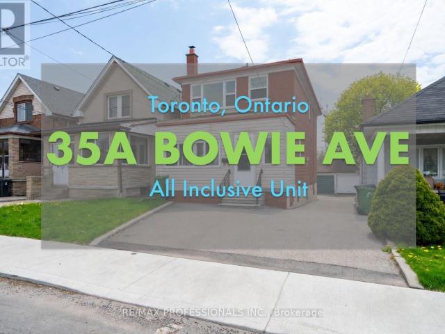 apartment at BSMT 35A BOWIE AVENUE, Toronto, Ontario, M6E2P2