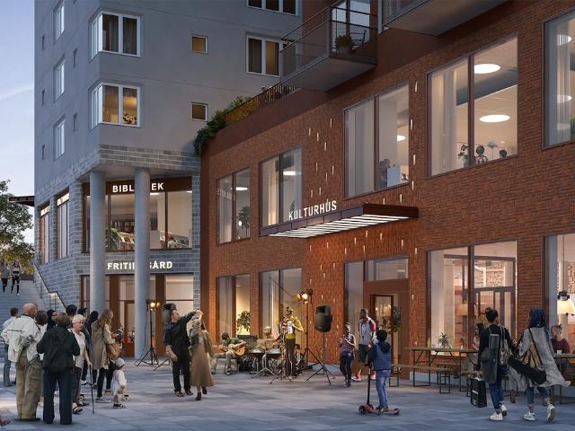 apartment at Nacka, Kaprifolvägen 9, Älta