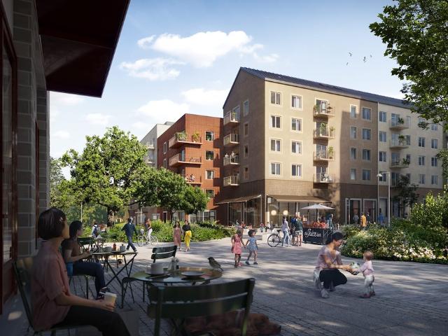 apartment at Nacka, Magnoliavägen 11, Älta