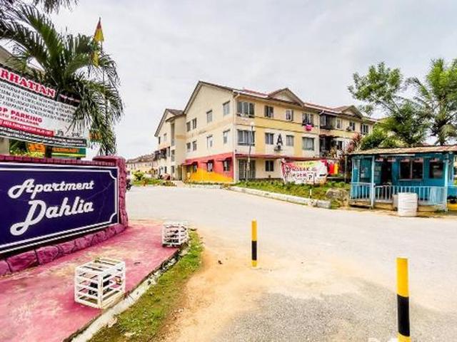Apartment Dahlia Tingkat 1 Taman Bunga Raya Bukit Beruntung Rawang