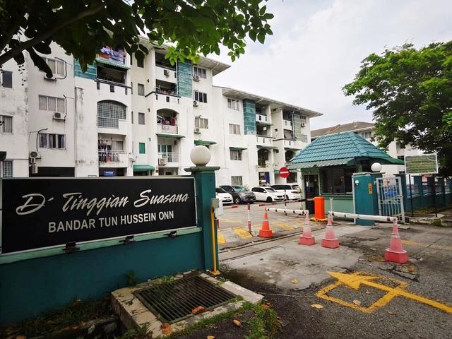 Apartment DTinggian Suasana Bandar Tun Hussein Onn Sebelah Sekolah