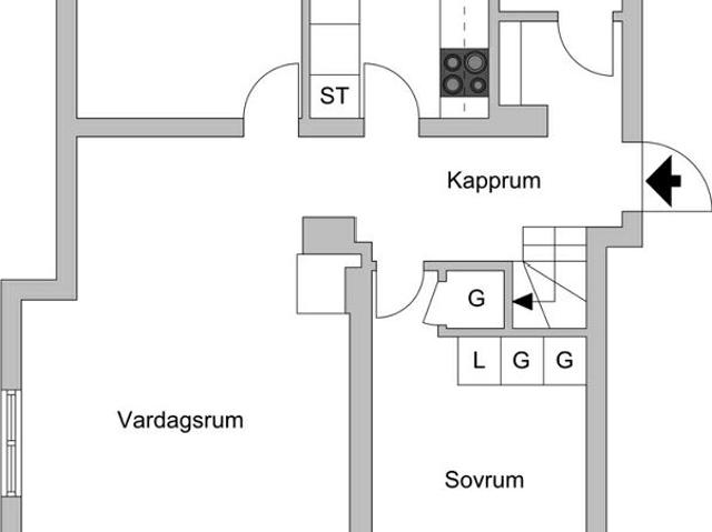 apartment for rent at Halmstad