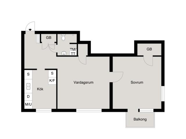 apartment for rent at hässleholm