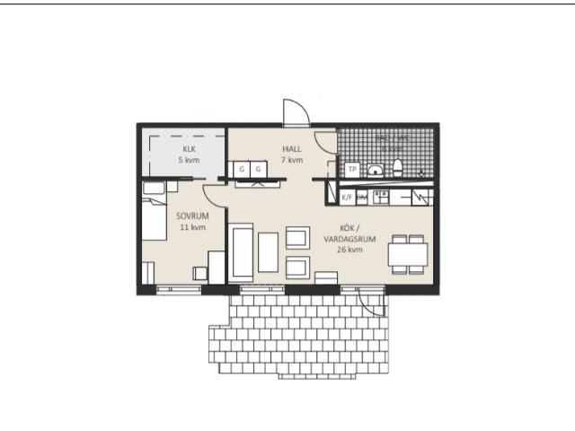 apartment for rent at Mariefred