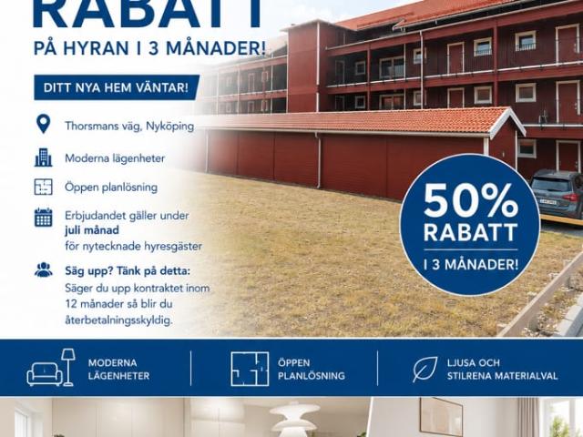 apartment for rent at Nyköping