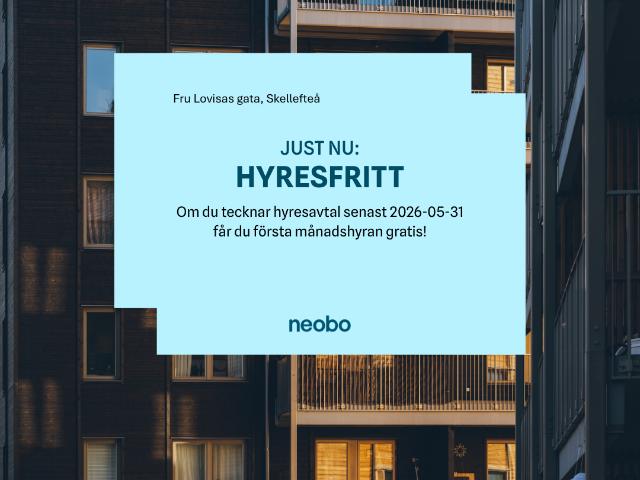 apartment for rent at Skellefteå