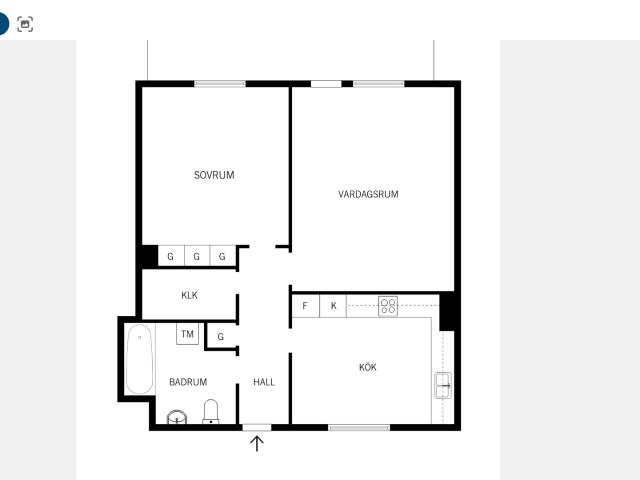 apartment for rent at Trångsund