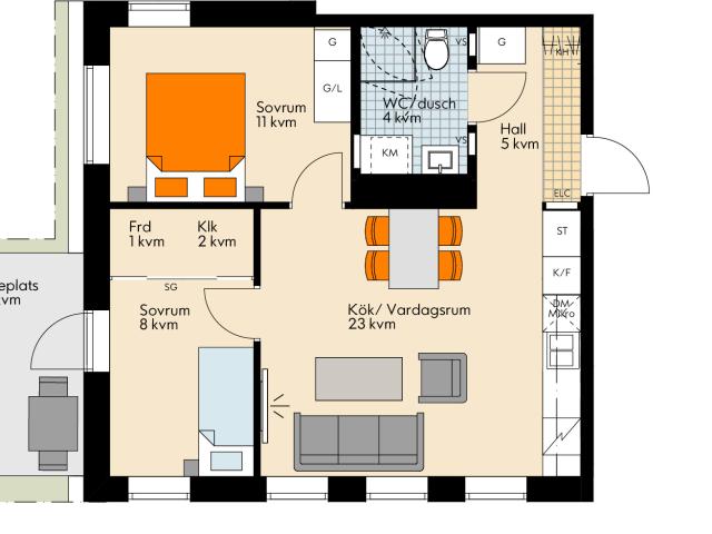 apartment for rent at Västerås