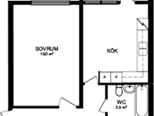 apartment for rent at Västerås