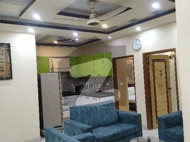 Apartment For Rent Fully Furnished 3 Bed DD Like Brand New Family Environment Rahat Commercial DHA Phase 6 Karachi