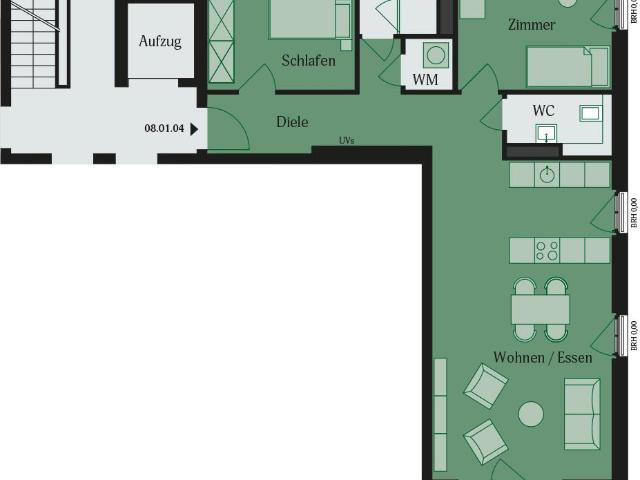 Apartment for rent in 63165 Mühlheim, Etagenwohnung zur Miete