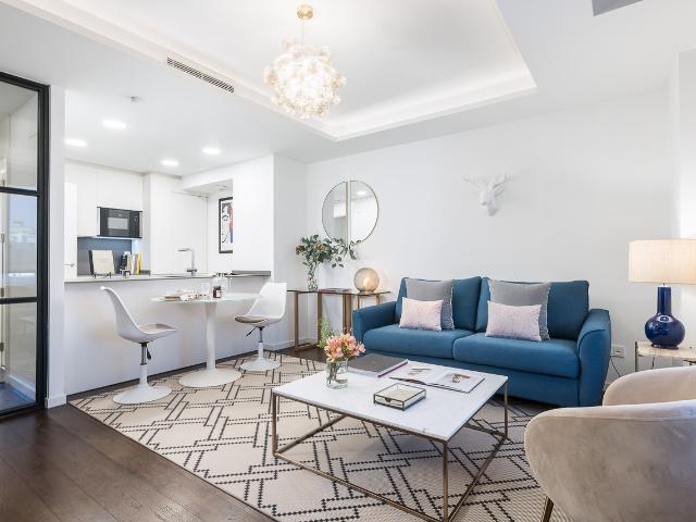 Apartment for rent in an exclusive building on Gran Vía