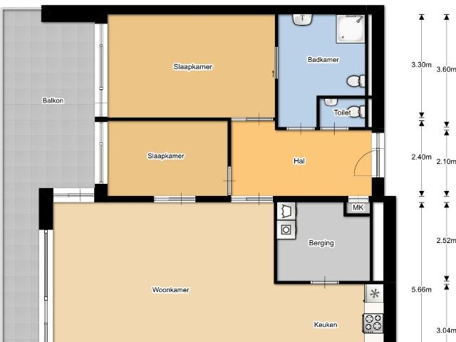 apartment for rent in Kamille 16 21 8265DG Kampen Cellesbroek Kampen