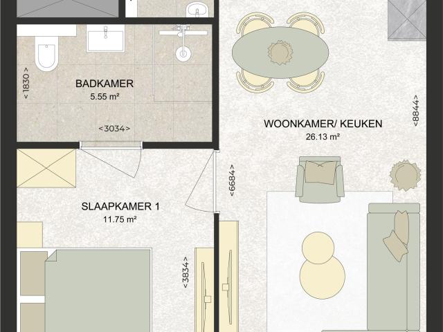apartment for rent in Kennedylaan 344 2035TR Haarlem Romolenpolder oost Haarlem
