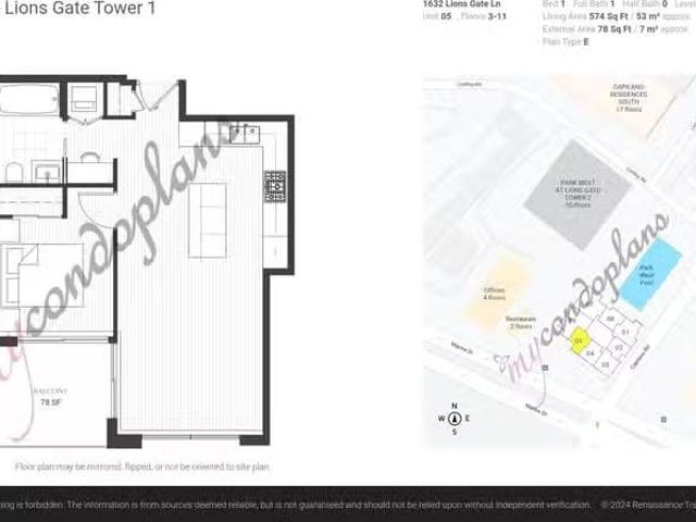 Apartment for rent in North Vancouver, North Vancouver, xx05 1.