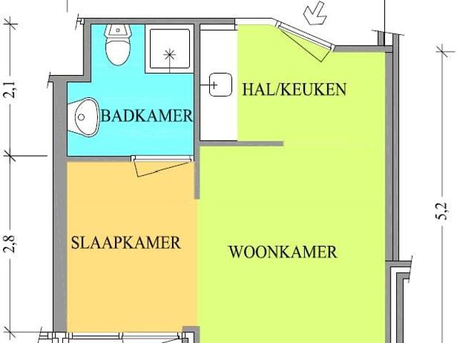 apartment for rent in Wepel 2 11 9468HG Aa en Hunze Annen Annen