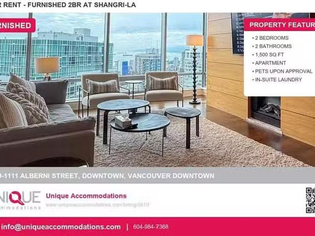 Apartment for rent in Vancouver, Vancouver West, 3309 1111 Alb.