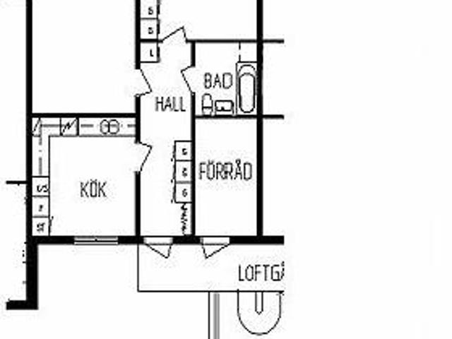 apartment for rent in Vänersborgsvägen 12, 857 33 SUNDSVALL