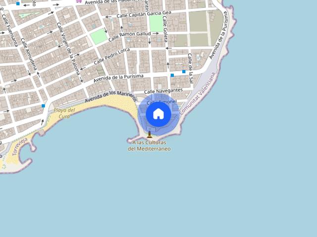 APARTMENT FOR RENT WITH INCREDIBLE SEA VIEWS IN TORREVIEJA ALICANTE