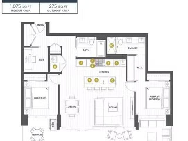 Apartment for sale in Burnaby, Burnaby North, 4304 4168 Loughe.