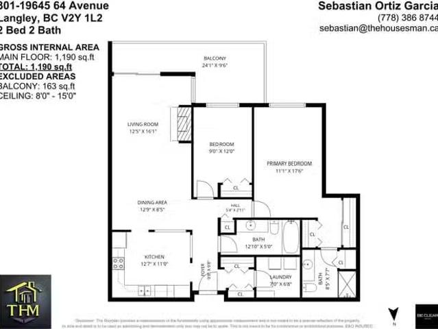 Apartment for sale in Langley, Langley, Avenue, 263152362