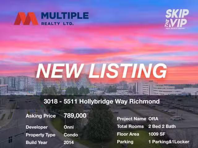 Apartment for sale in Richmond, Richmond, 3018 5511 Hollybridg.