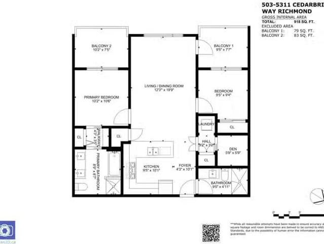 Apartment for sale in Richmond, Richmond, 503 5311 Cedarbridge.