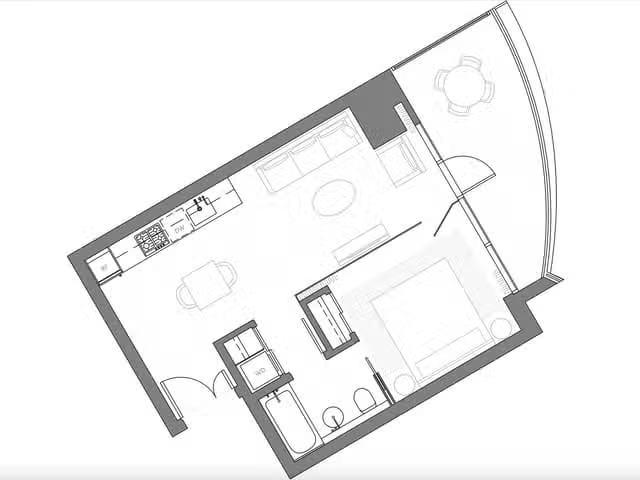 Apartment for sale in Vancouver, Vancouver West, 2301 1033 Nel.