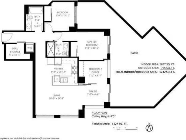 Apartment for sale in Vancouver, Vancouver West, 307 1009 Expo.