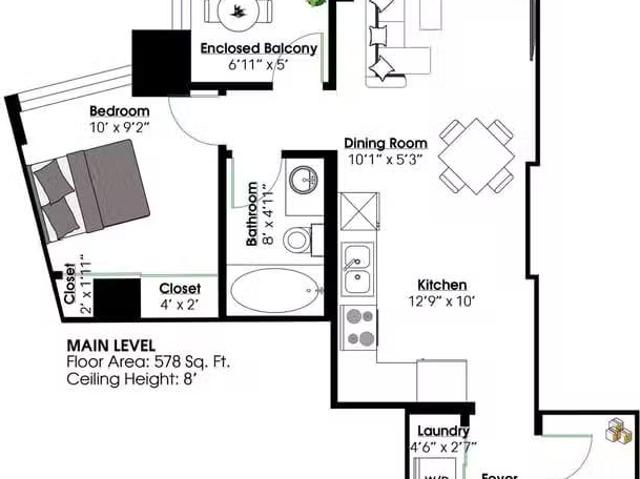 Apartment for sale in Vancouver, Vancouver West, 710 550 Taylo.