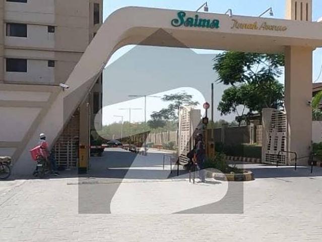 Apartment for Sale Saima Jinnah Avenue, Near Malir Cantonment Floor & Size: 5th floor, 2,400sqft Layout: 3bedroom DD doubledoor with 4 bathrooms, fully furnished
