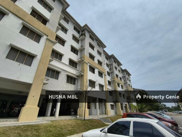 Apartment Freehold 3 Bilik Low Level Pangsapuri Seroja Setia Alam Shah Alam Dekat Setia City Mall & NKVE