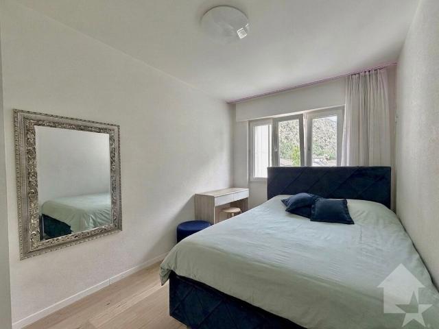 Apartment front & rear view with 3.5 rooms on sale in Chippis 66 m² | dreamo. Ch