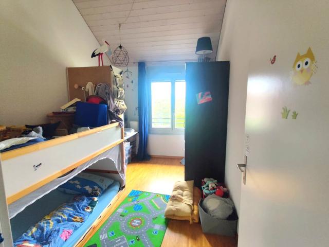 Apartment front & rear view with 5.5 rooms for rent in Aire la Ville 130 m² | dreamo. Ch