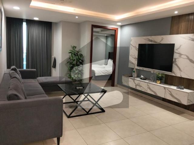 Apartment Fully Luxury Furnished Available 1 Bedroom For Rent In Gold Crest Mall And Residency DHA Phase 4 Goldcrest Mall & Residency