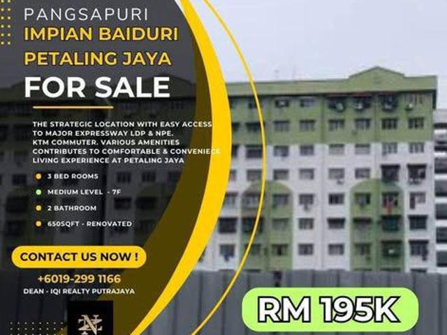Apartment Impian Baiduri For SALE