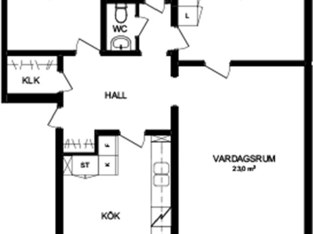 apartment in Kungsfågelgatan 50