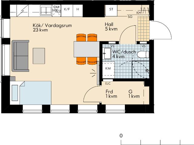 apartment in Smaragdgatan 4