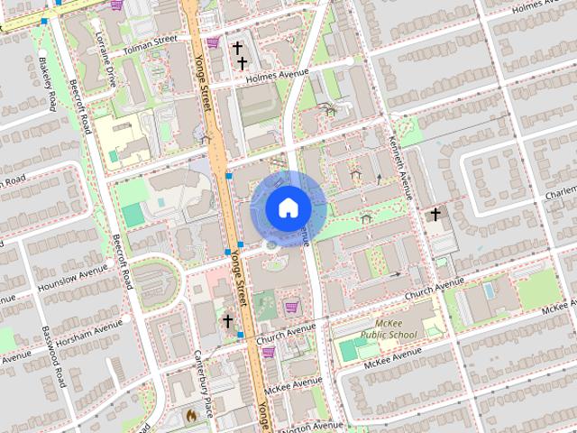 Apartment in Toronto Willowdale East