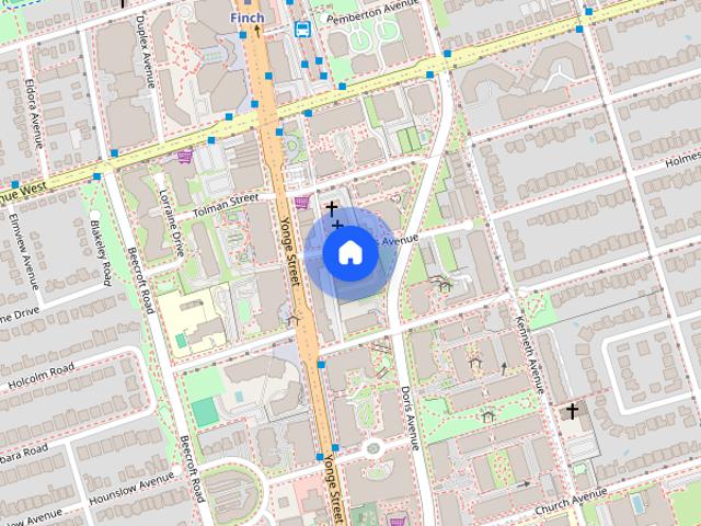 Apartment in Toronto Willowdale East