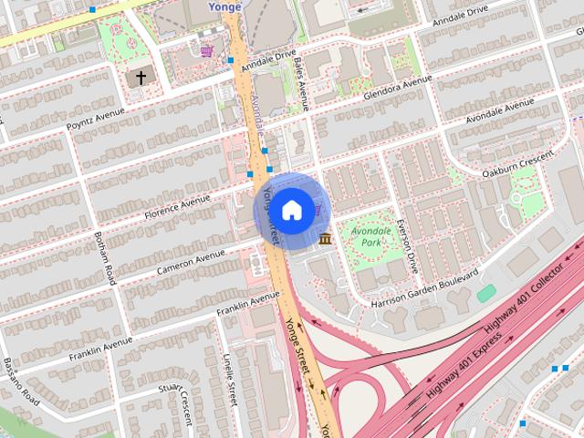 Apartment in Toronto Willowdale East